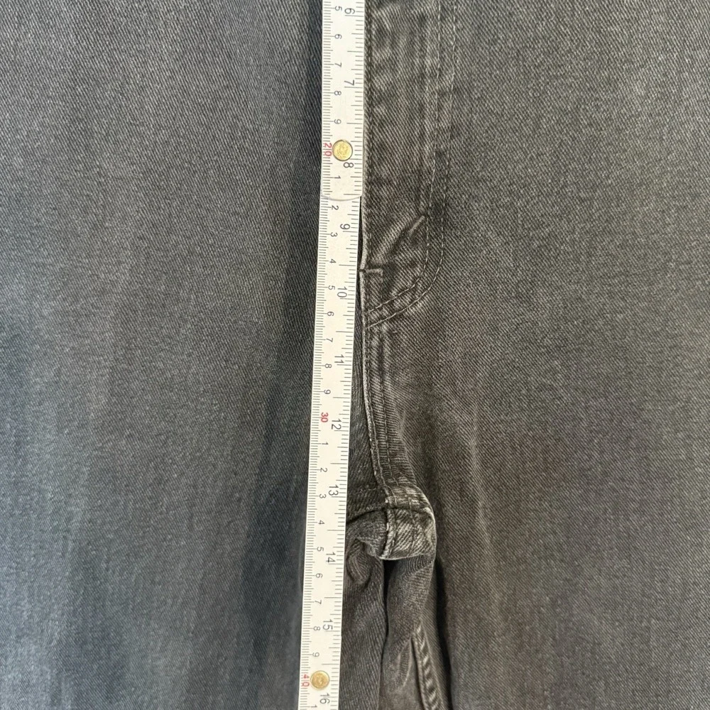 Levis 550 Relaxed Fit Faded Black Denim Jeans Mens Size 40x29